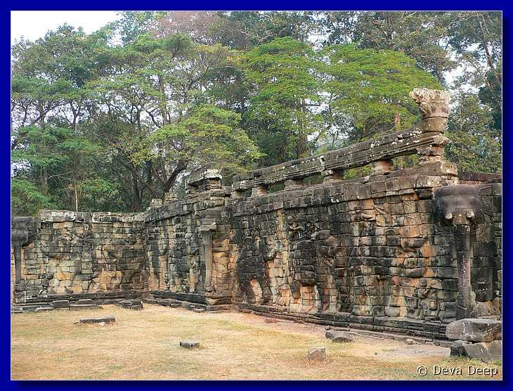 5201 Angkor Thom Terrace Elephants