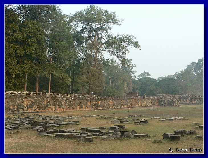 5203 Angkor Thom Terrace Elephants