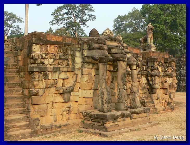 5213 Angkor Thom Terrace Elephants