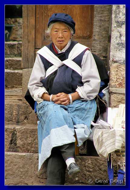 20071013 1311-56 DD 3709 Lijiang Ancient city Naxi people-si
