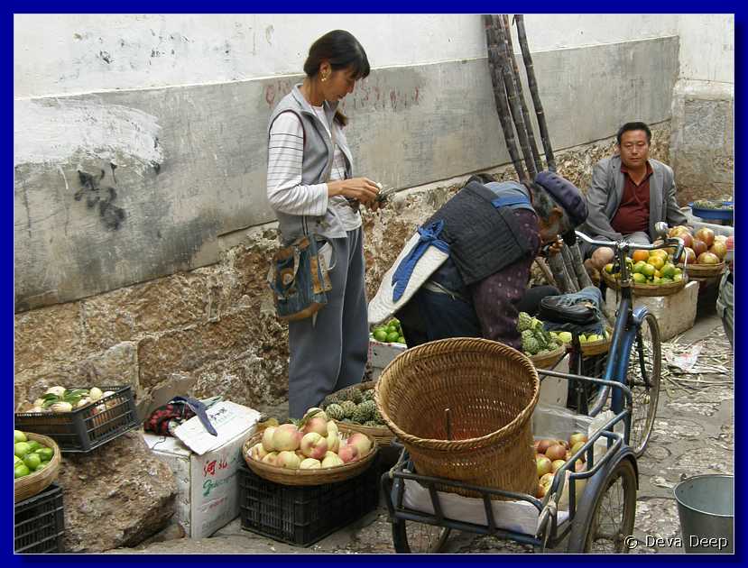 20071014 1224-10 DD 4052 Lijiang Market - people