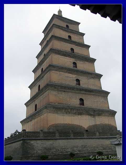 20071006 1618-24 DD 2826 Xi'an Great wild goose pagoda-ay