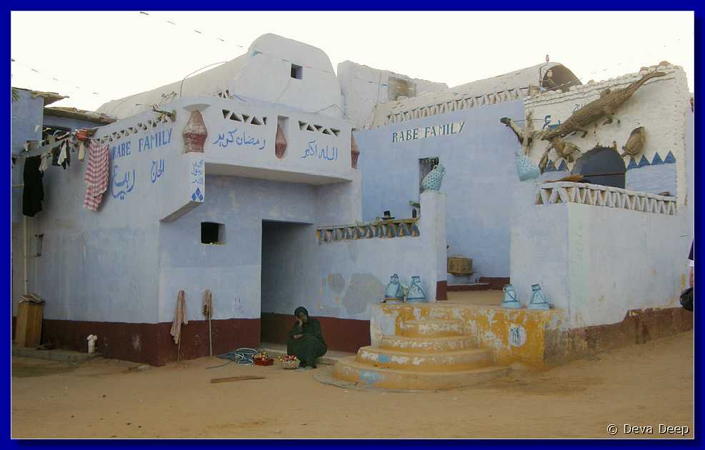 A34 Aswan Nubian village-