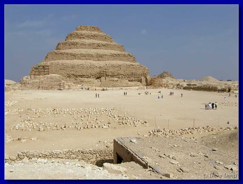 C31 Saqqara Djoser pyramid overview