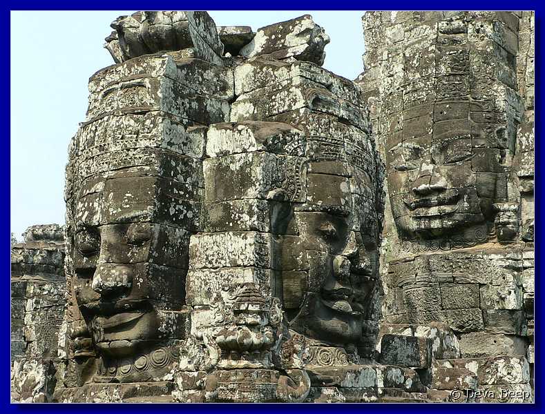 Cambodia Angkor Thom Bayon-09
