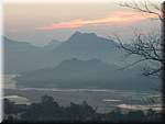 Laos Luang Prabang Phou Si town-sunset 2 1750.JPG