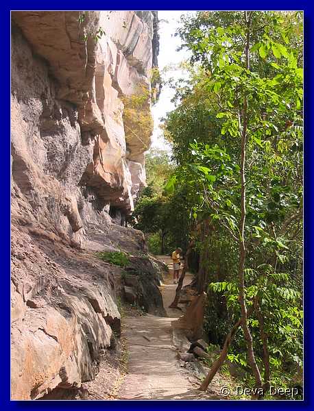 Thailand Pha Taem Cliff prehistoric art 5214 irn