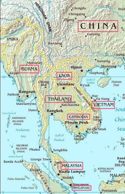 map of bangladesh and surrounding. Merguilove map burmese maps