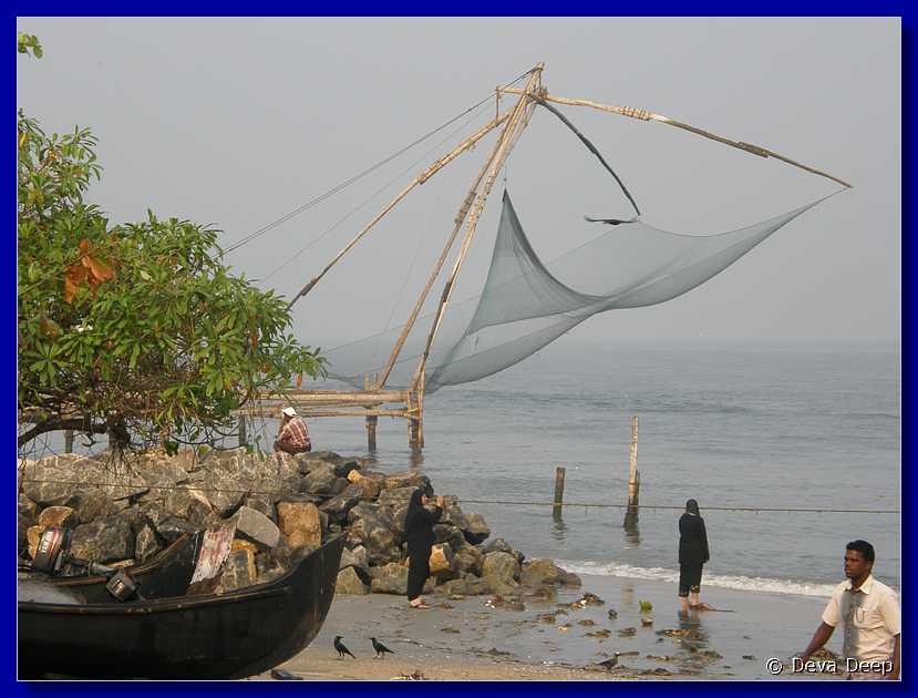 F22 Fort Cochin Chinese fishing nets - fishing