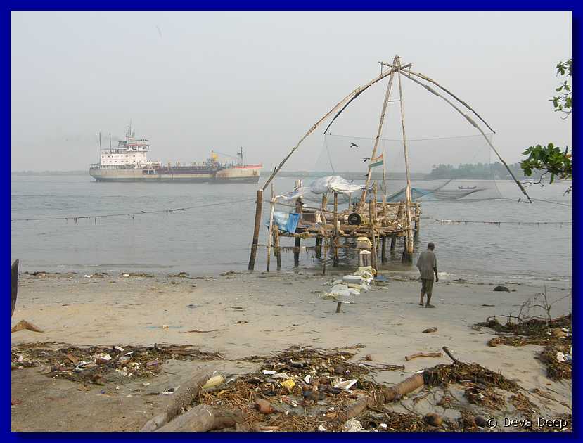 F23 Fort Cochin Chinese fishing nets - fishing