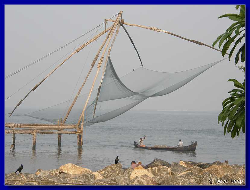 F24 Fort Cochin Chinese fishing nets - fishing