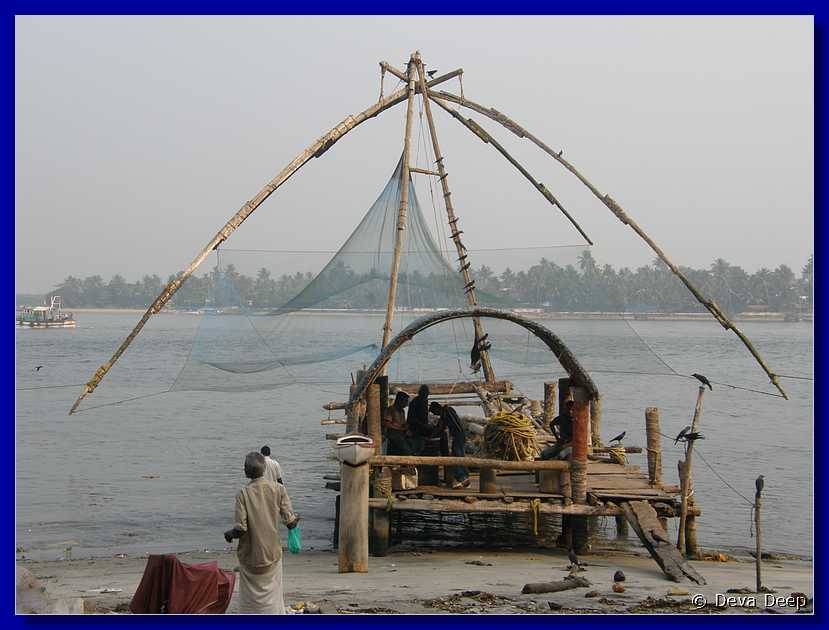 F30 Fort Cochin Chinese fishing nets - fishing