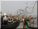 F33 Fort Cochin Chinese fishing nets - fishing.JPG