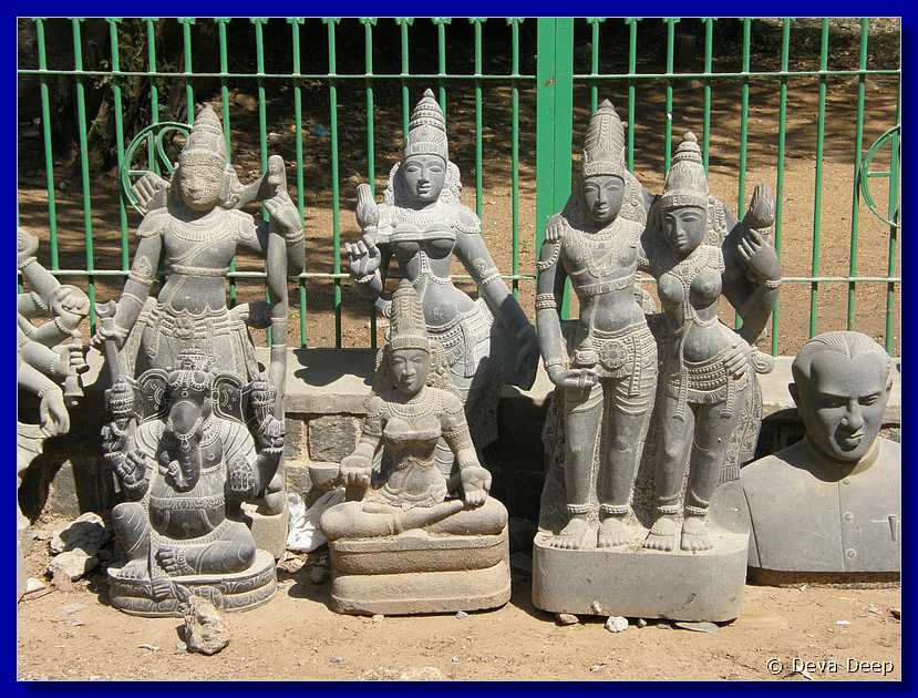 A49 Mahabalipuram New statues 