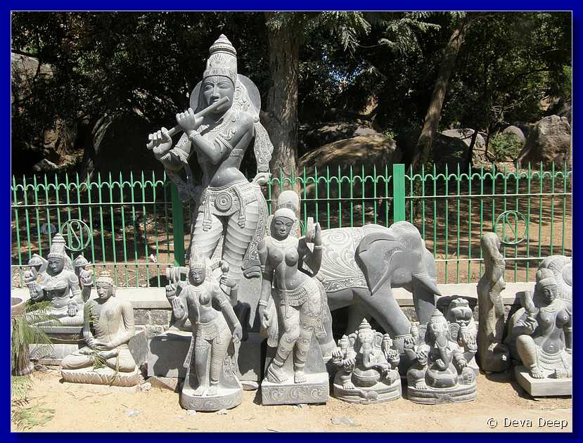 A50 Mahabalipuram New statues 