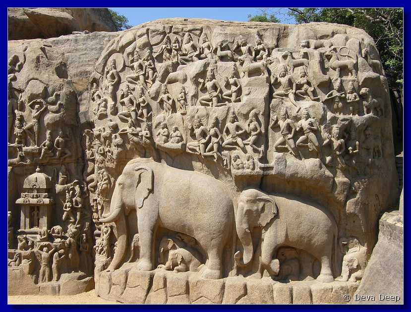 A60 Mahabalipuram Arjuna's penance 
