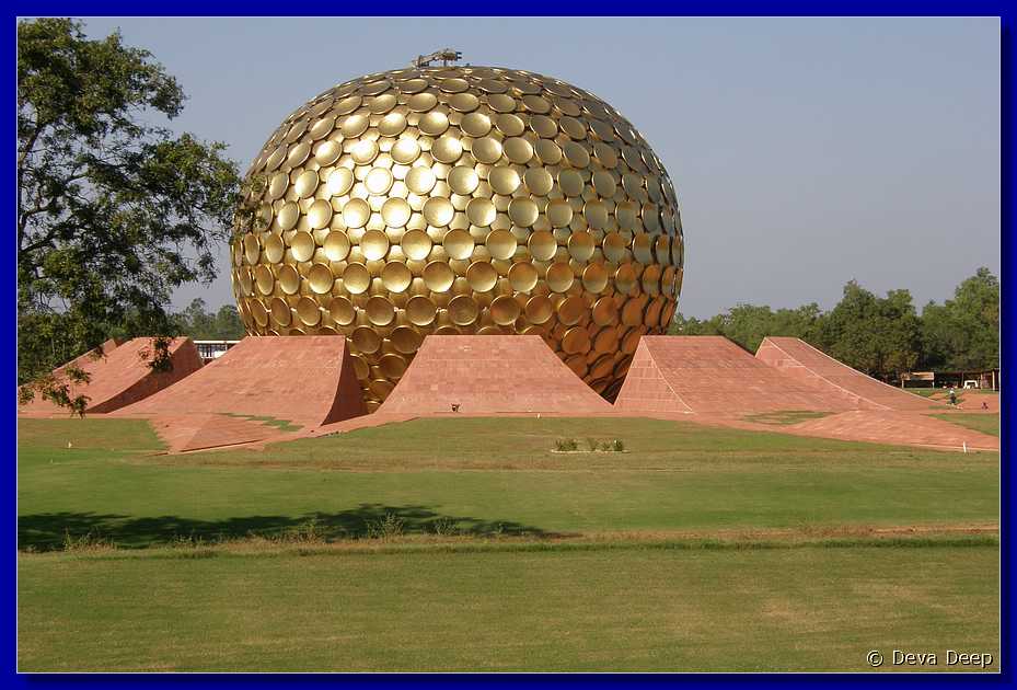 P25 Auroville Matrimandir - Banyan tree