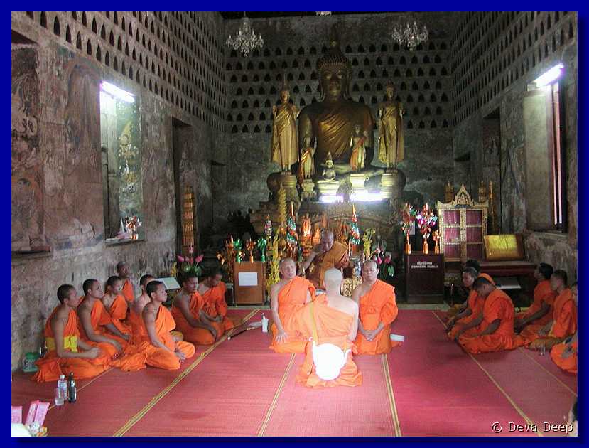Vientiane Wat Sisaket  Initiation Monk Northern26-2