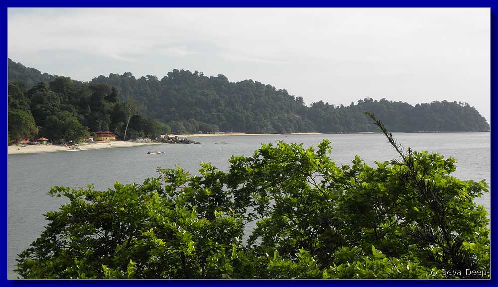 PA24 Pangkor Coral beach From Chinese temple