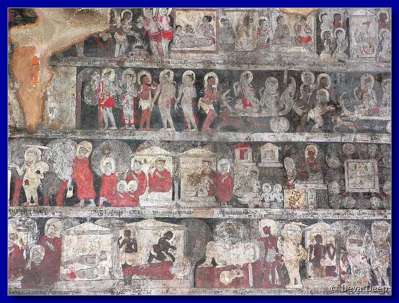 4015 Lokah teikpann Temple-wall paintings