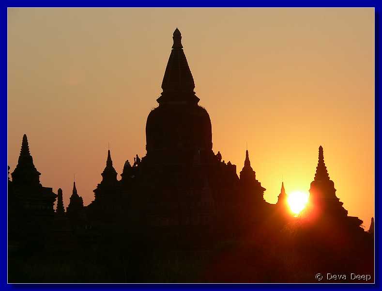 4493 Bagan Sunset