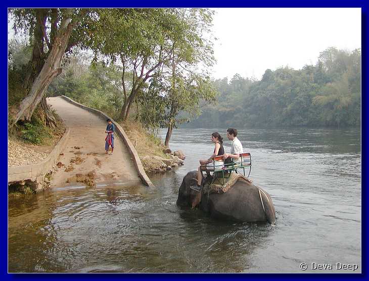Kanchanaburi 20030212 092756 Elephant riding-s