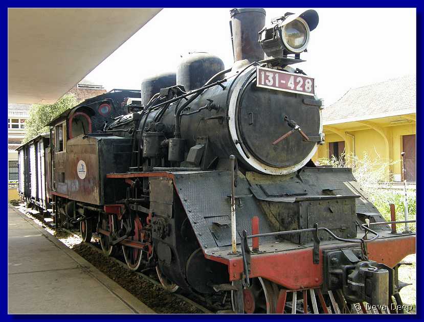 Dalat Old Railway station Locomotive-087