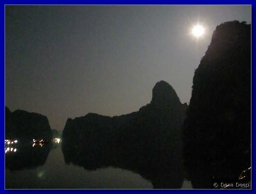 Halong Bay Full Moon - night-049