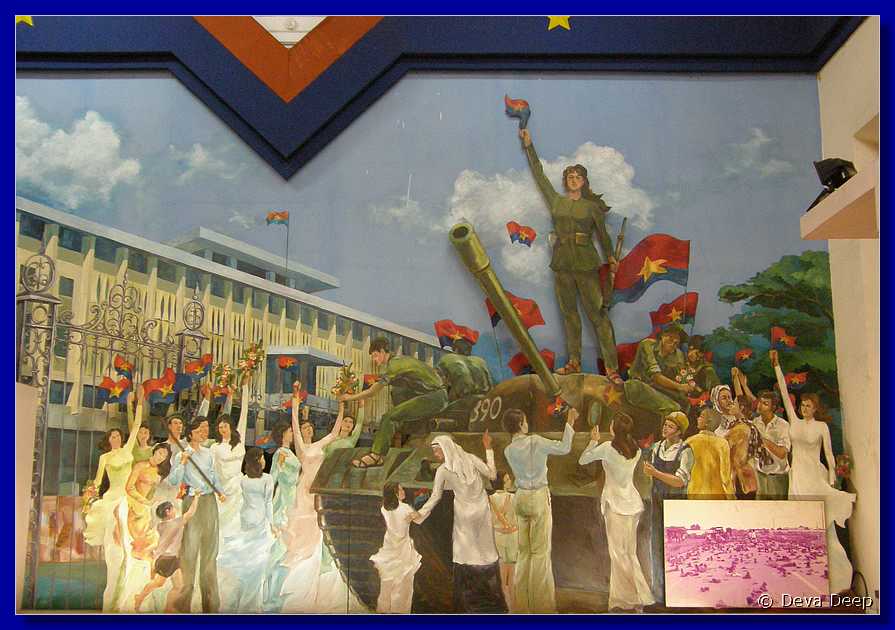 Saigon Museum of HCMC Liberation painting-037